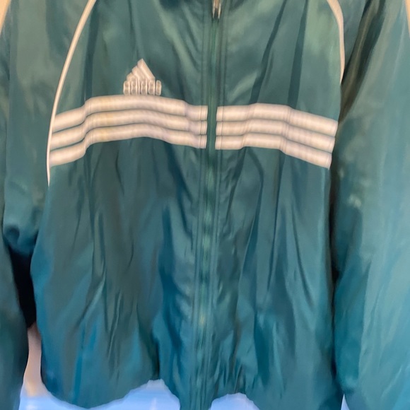 Vintage adidas jacket green large - Picture 3 of 11